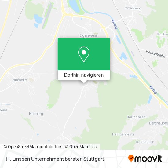 H. Linssen Unternehmensberater Karte