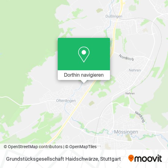 Grundstücksgesellschaft Haidschwärze Karte