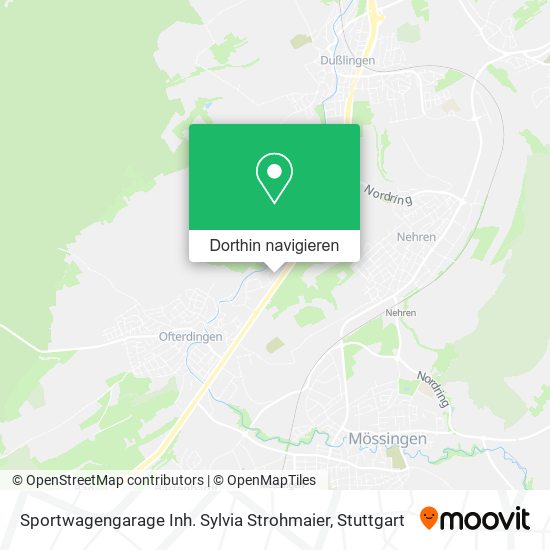 Sportwagengarage Inh. Sylvia Strohmaier Karte