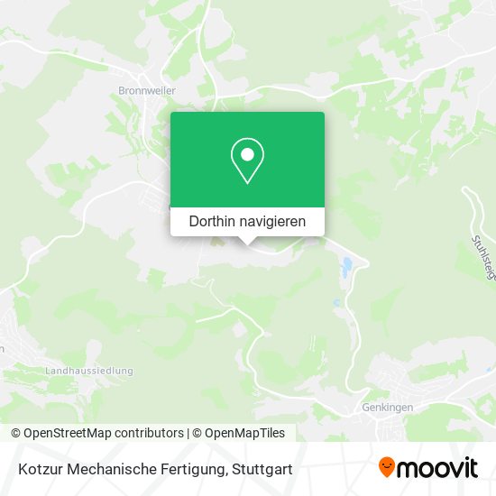 Kotzur Mechanische Fertigung Karte