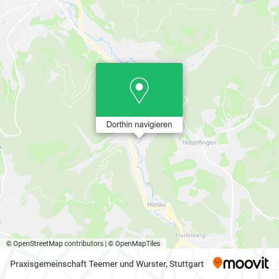 Praxisgemeinschaft Teemer und Wurster Karte
