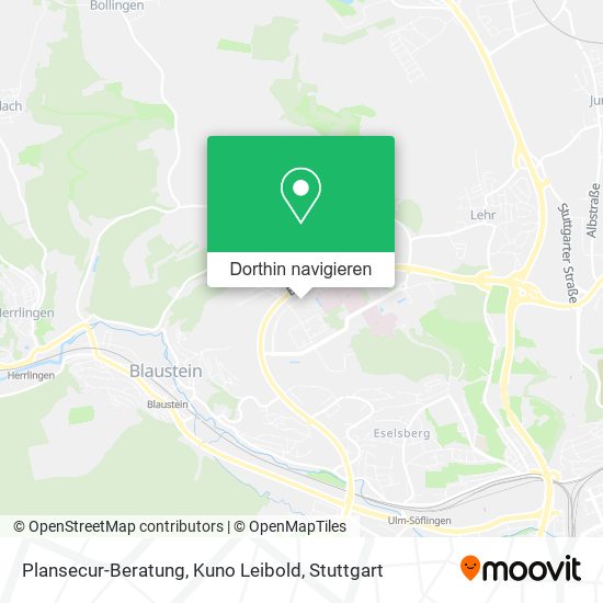 Plansecur-Beratung, Kuno Leibold Karte