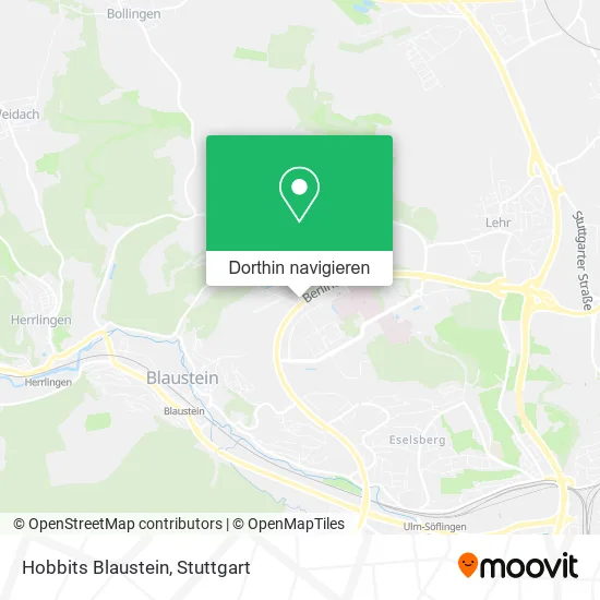 Hobbits Blaustein Karte