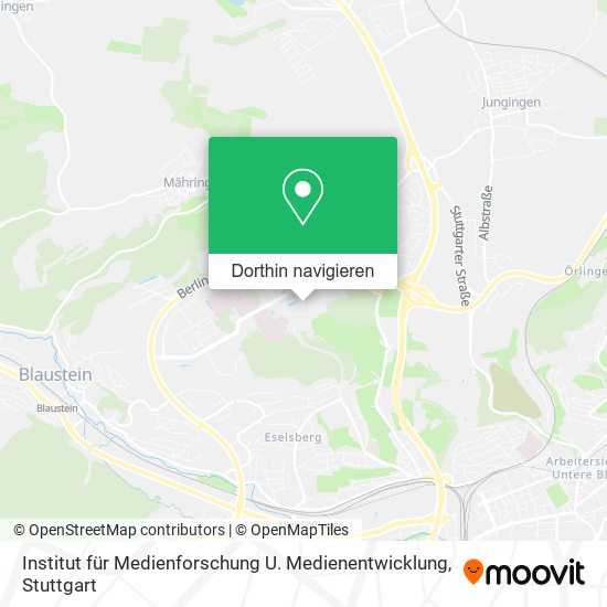 Institut für Medienforschung U. Medienentwicklung Karte