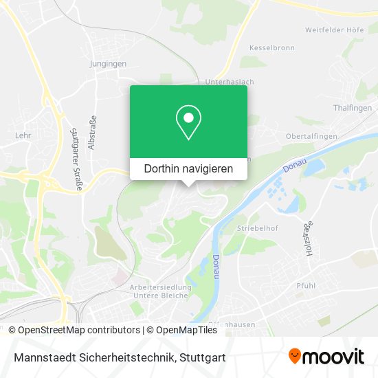 Mannstaedt Sicherheitstechnik Karte