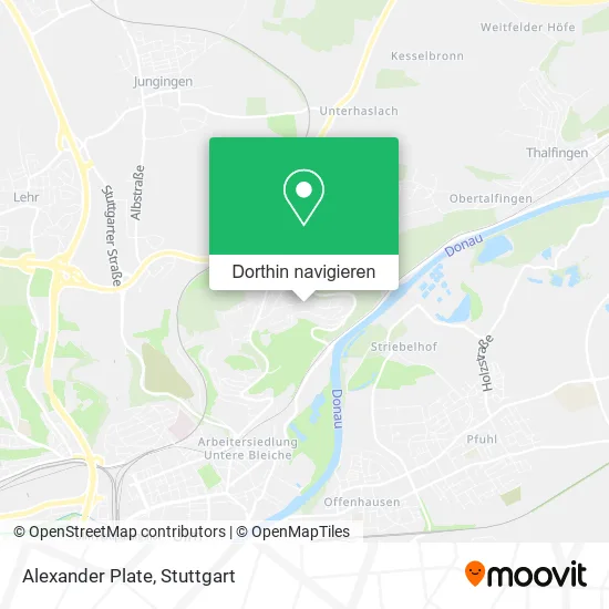 Alexander Plate Karte