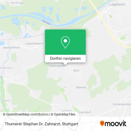 Thumerer Stephan Dr. Zahnarzt Karte