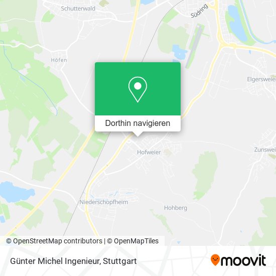 Günter Michel Ingenieur Karte