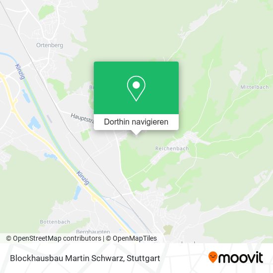 Blockhausbau Martin Schwarz Karte