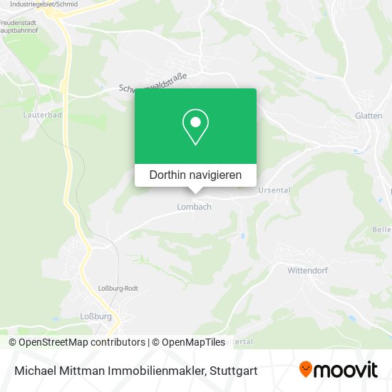 Michael Mittman Immobilienmakler Karte