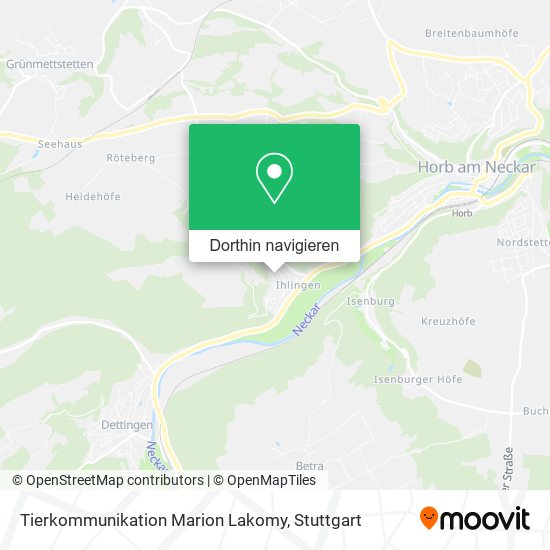 Tierkommunikation Marion Lakomy Karte