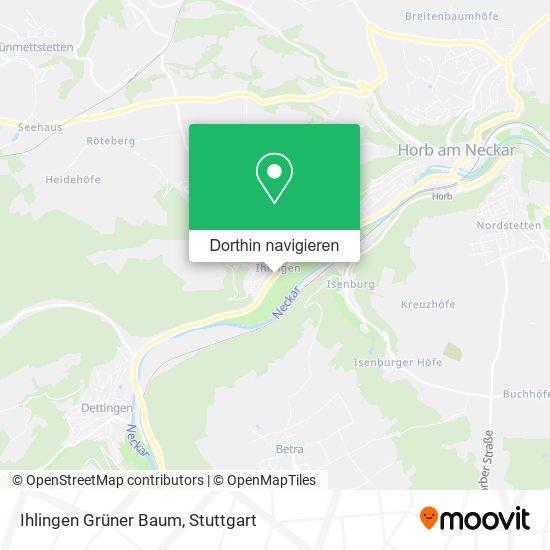Ihlingen Grüner Baum Karte