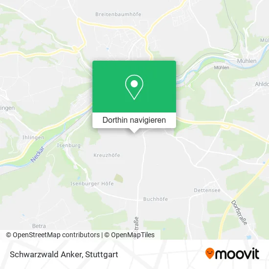 Schwarzwald Anker Karte