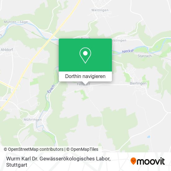 Wurm Karl Dr. Gewässerökologisches Labor Karte