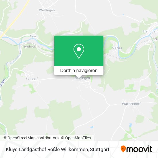 Kluys Landgasthof Rößle Willkommen Karte
