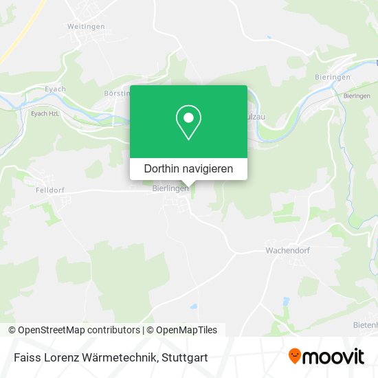 Faiss Lorenz Wärmetechnik Karte