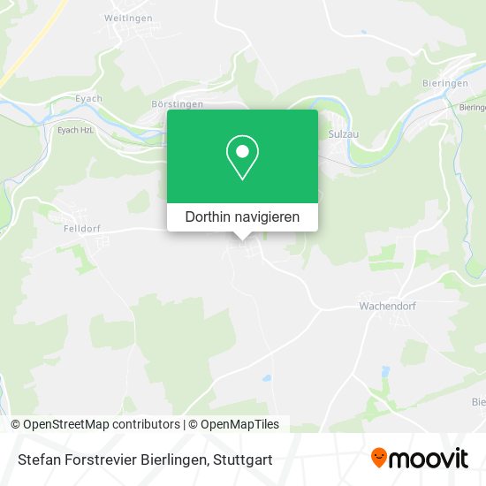 Stefan Forstrevier Bierlingen Karte
