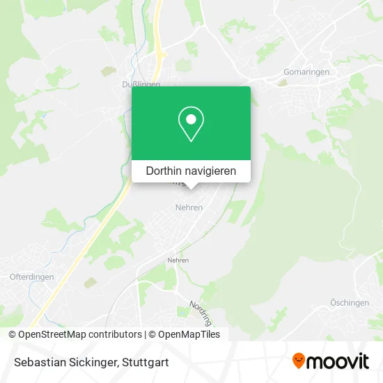 Sebastian Sickinger Karte