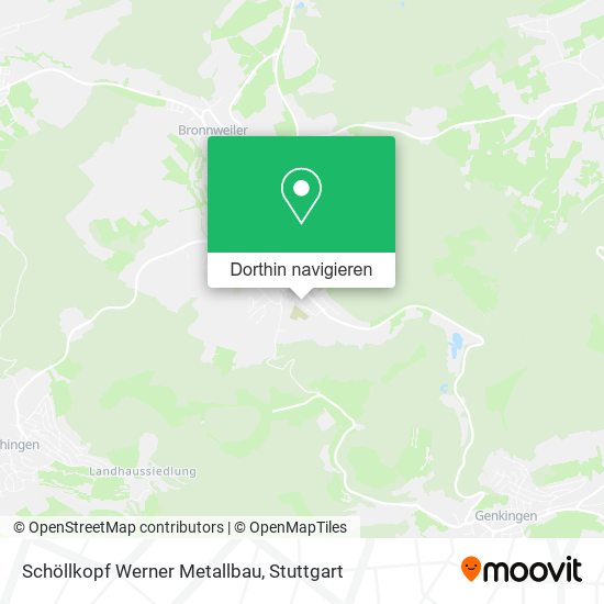 Schöllkopf Werner Metallbau Karte