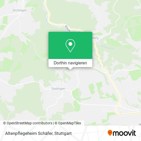 Altenpflegeheim Schäfer Karte
