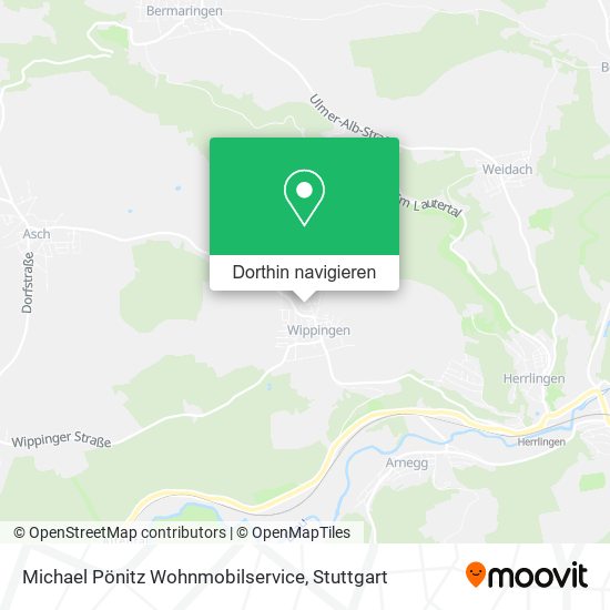 Michael Pönitz Wohnmobilservice Karte