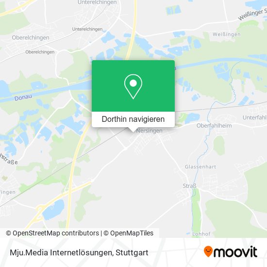 Mju.Media Internetlösungen Karte