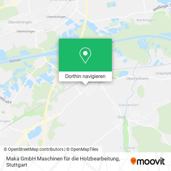 Maka GmbH Maschinen für die Holzbearbeitung Karte
