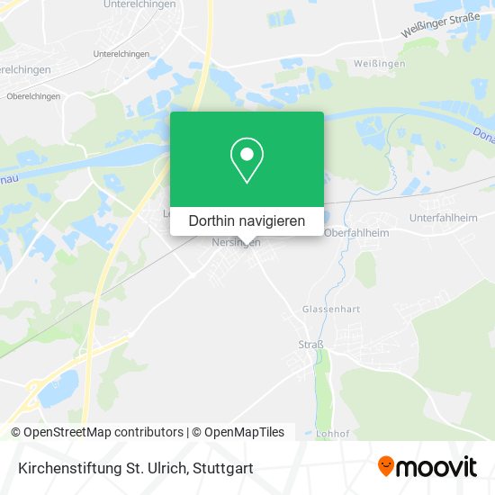 Kirchenstiftung St. Ulrich Karte
