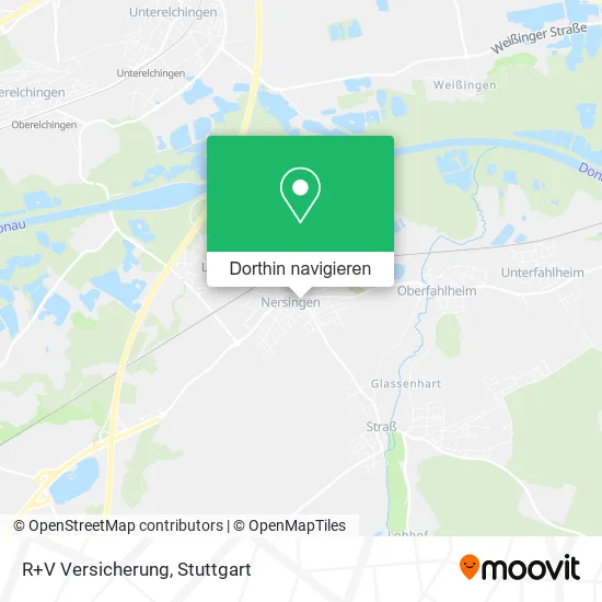 R+V Versicherung Karte