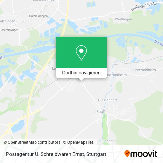 Postagentur U. Schreibwaren Ernst Karte