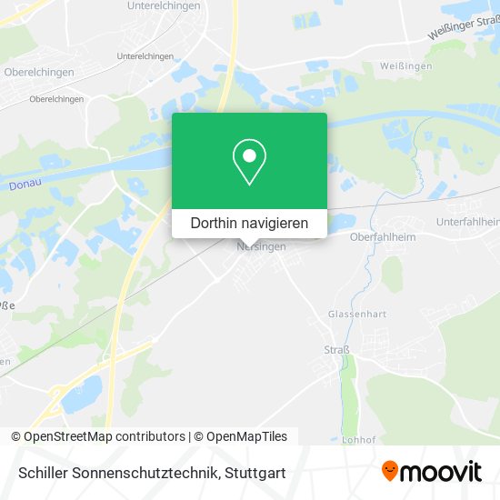 Schiller Sonnenschutztechnik Karte
