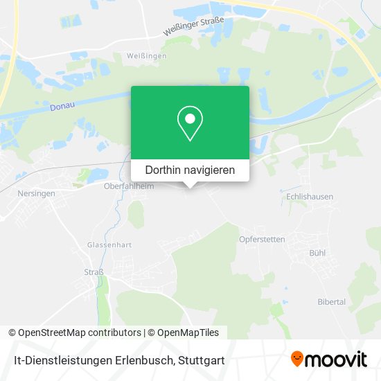 It-Dienstleistungen Erlenbusch Karte