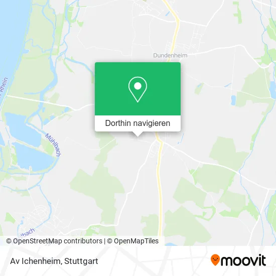 Av Ichenheim Karte
