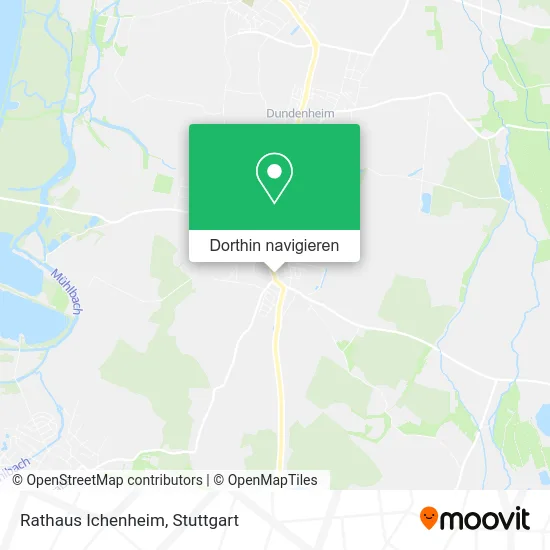 Rathaus Ichenheim Karte