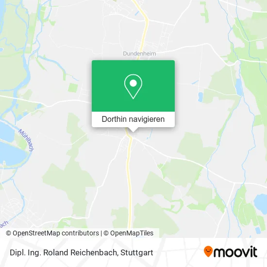 Dipl. Ing. Roland Reichenbach Karte