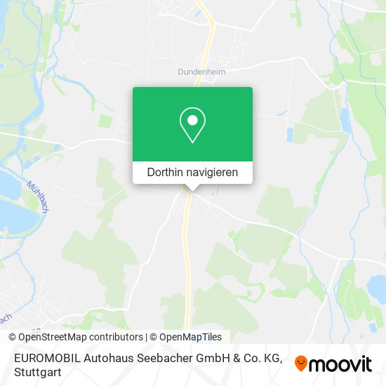 EUROMOBIL Autohaus Seebacher GmbH & Co. KG Karte