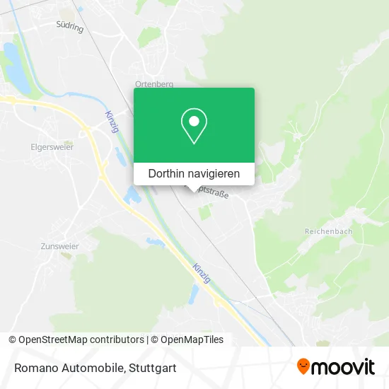 Romano Automobile Karte