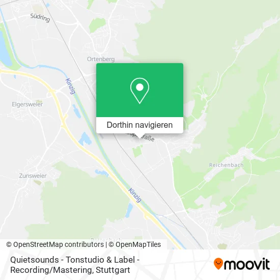 Quietsounds - Tonstudio & Label - Recording / Mastering Karte