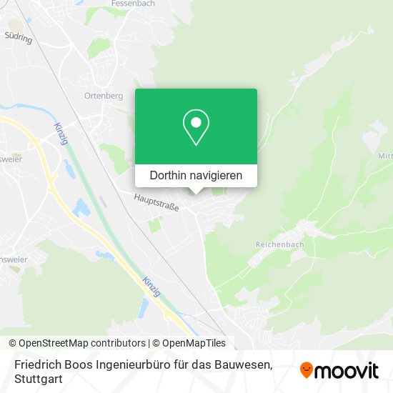 Friedrich Boos Ingenieurbüro für das Bauwesen Karte