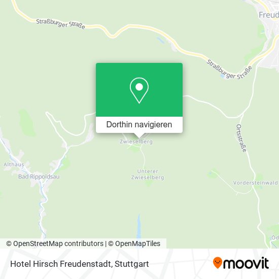 Hotel Hirsch Freudenstadt Karte