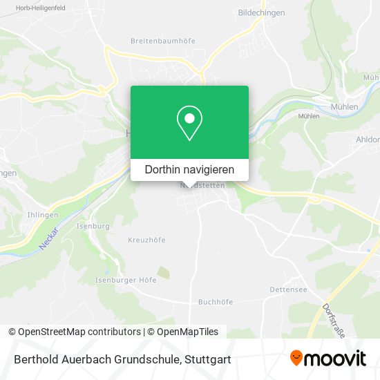 Berthold Auerbach Grundschule Karte