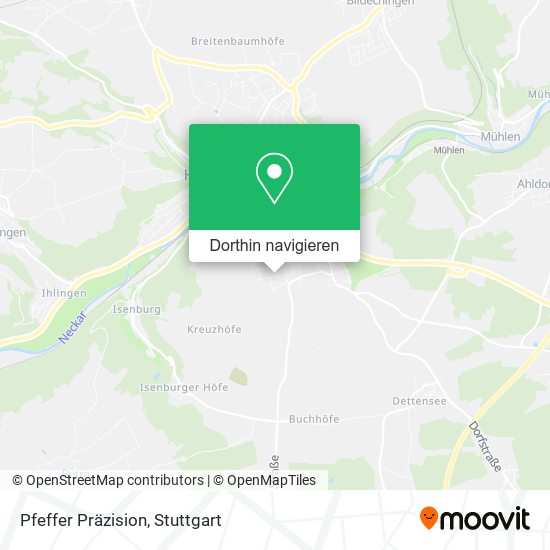 Pfeffer Präzision Karte