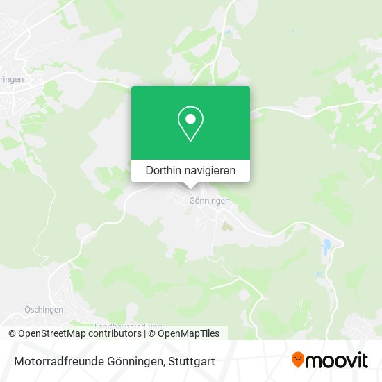Motorradfreunde Gönningen Karte