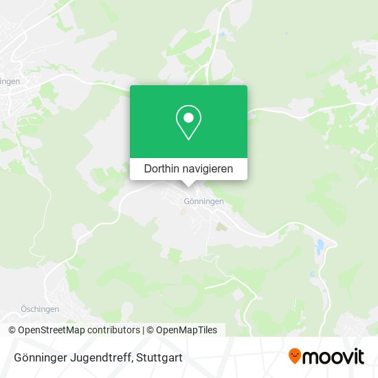 Gönninger Jugendtreff Karte