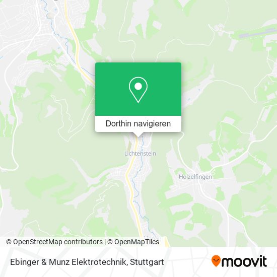 Ebinger & Munz Elektrotechnik Karte