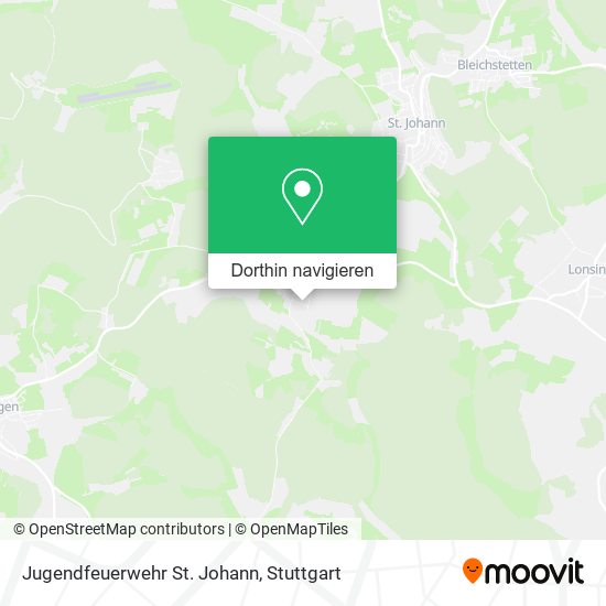 Jugendfeuerwehr St. Johann Karte