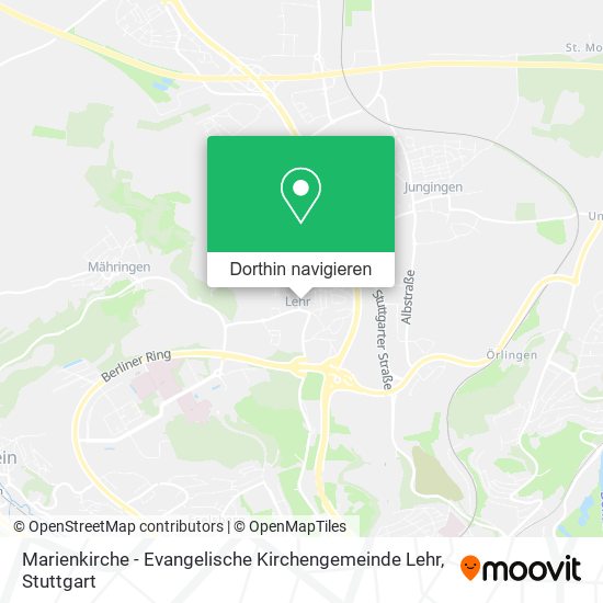 Marienkirche - Evangelische Kirchengemeinde Lehr Karte