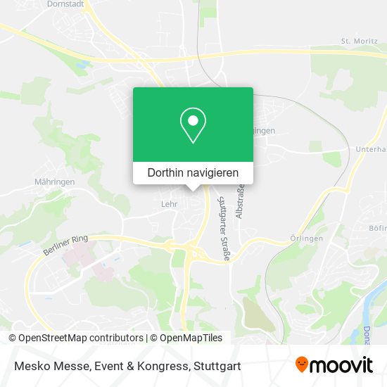Mesko Messe, Event & Kongress Karte