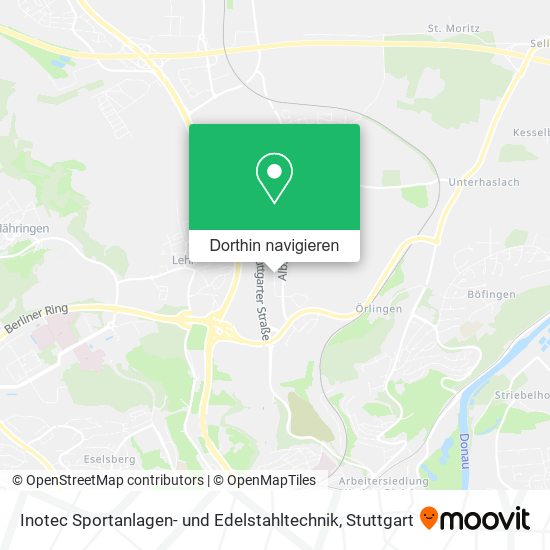 Inotec Sportanlagen- und Edelstahltechnik Karte