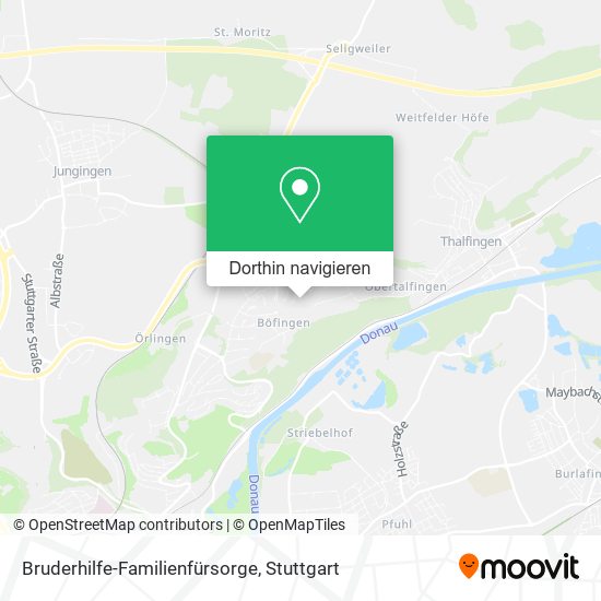 Bruderhilfe-Familienfürsorge Karte
